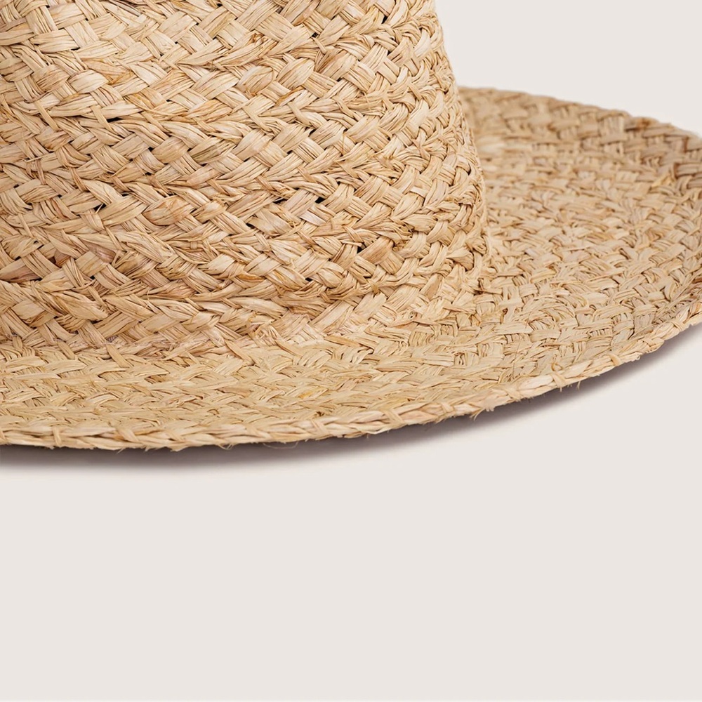 Will & Bear NWT River Sand Men’s & Women’s Unisex Raffia Straw Hat - Picture 3 of 15